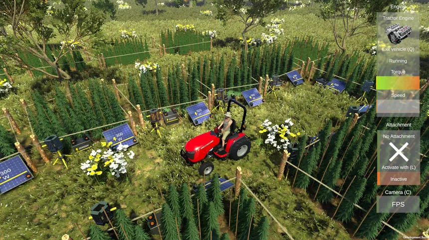 Скриншот 1 к игре Weed Farmer Simulator