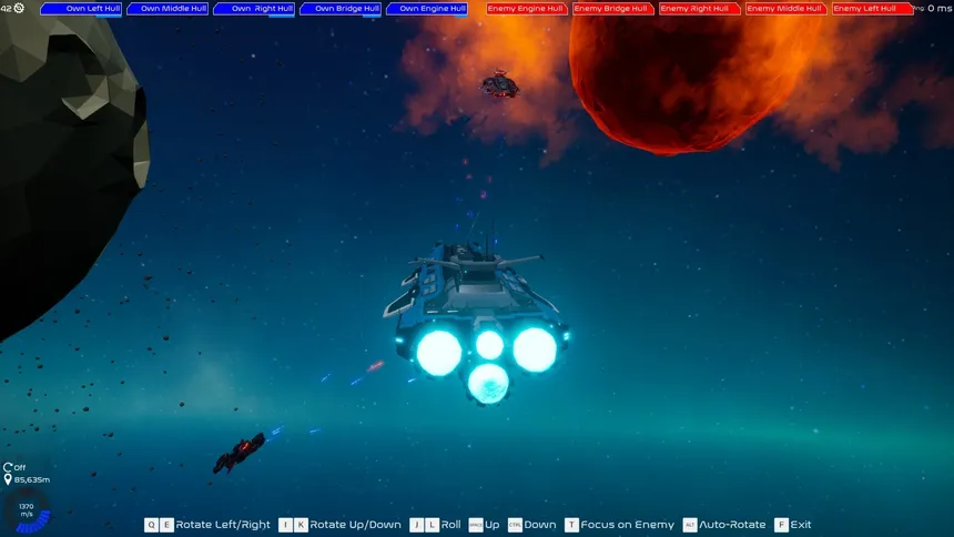 Скриншот 4 к игре Deep Space Battle Simulator