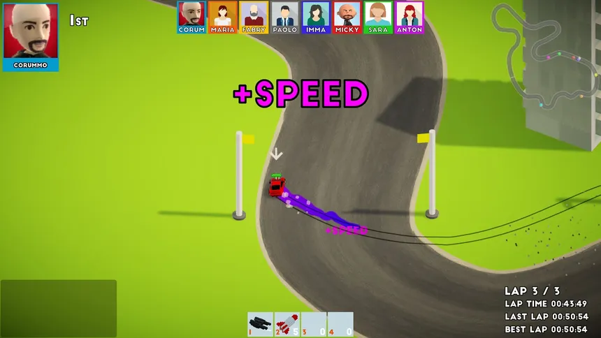 Скриншот 1 к игре Racing Fighters