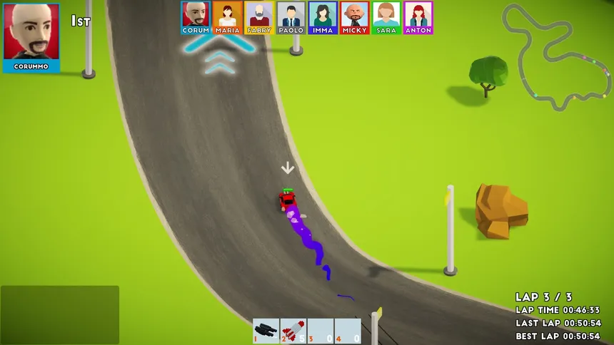 Скриншот 2 к игре Racing Fighters
