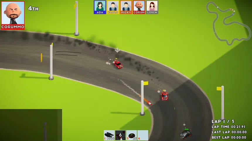 Скриншот 3 к игре Racing Fighters
