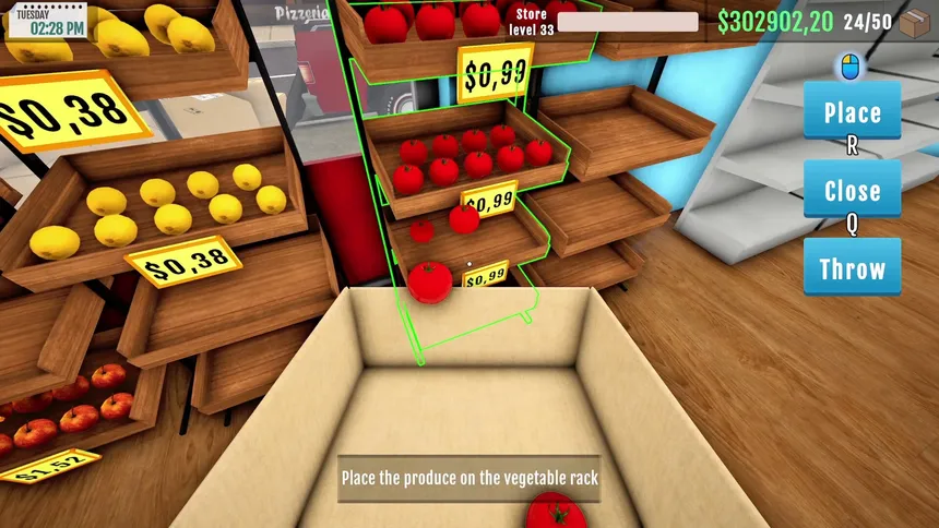 Скриншот 2 к игре Shopkeeper: My First Supermarket