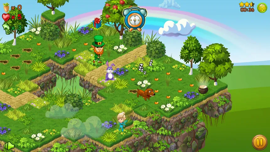 Скриншот 1 к игре Funny Bunny: Adventures