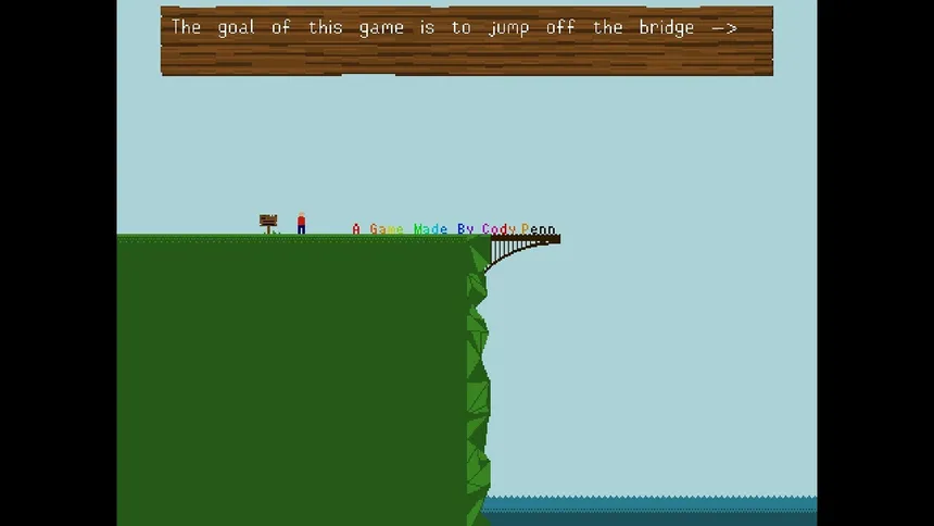 Скриншот 3 к игре Jump Off The Bridge