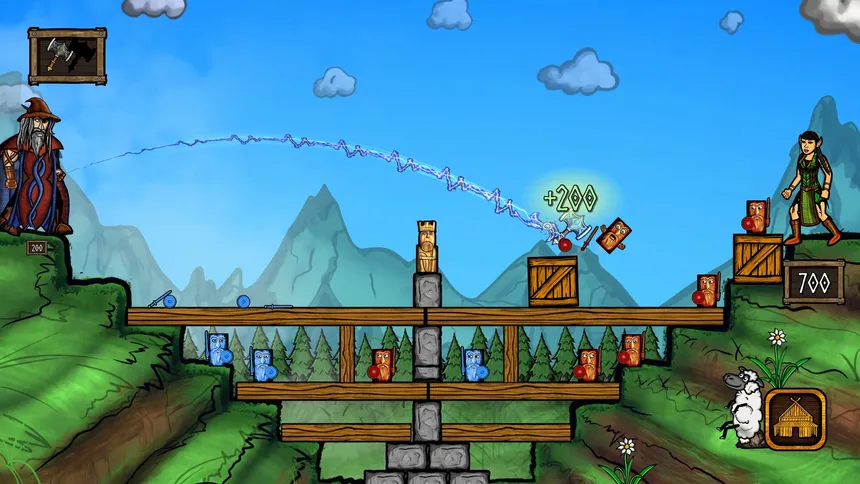 Скриншот 1 к игре Viking Trickshot