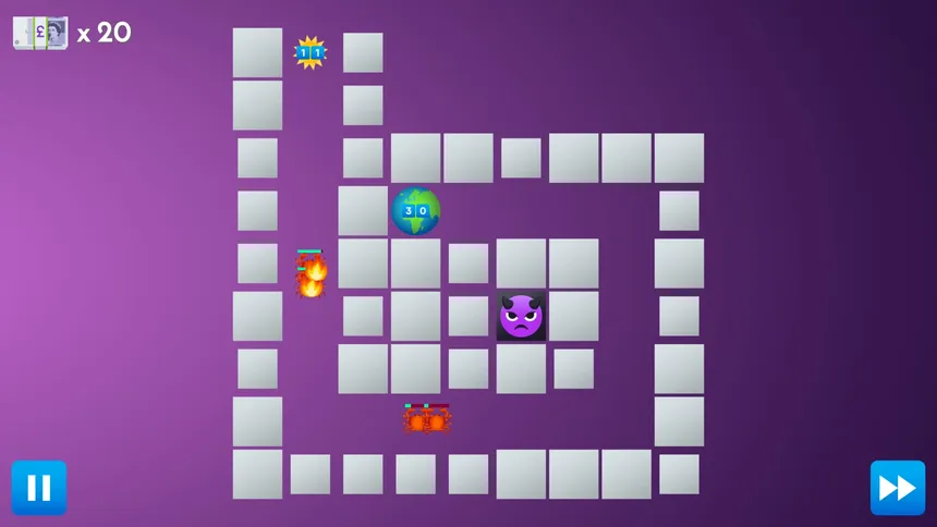 Скриншот 3 к игре Emoji TD