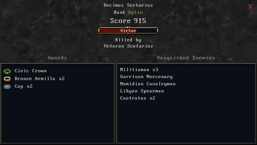 Скриншот 5 к игре A Legionary's Life