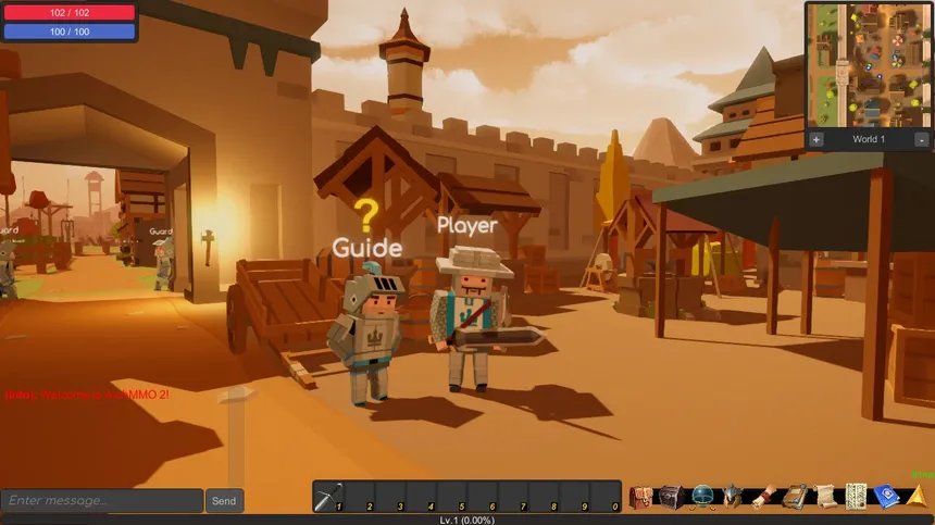 Скриншот 1 к игре ArchMMO 2