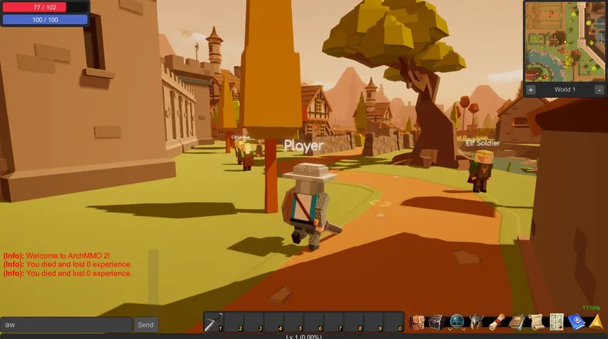 Скриншот 3 к игре ArchMMO 2