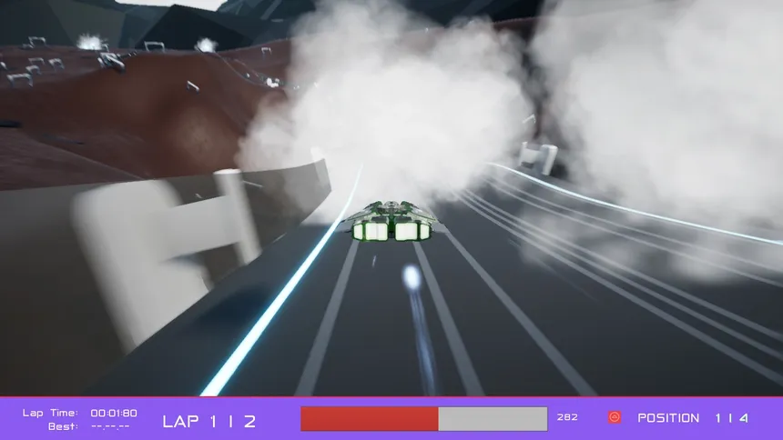 Скриншот 3 к игре Deep Race: Space
