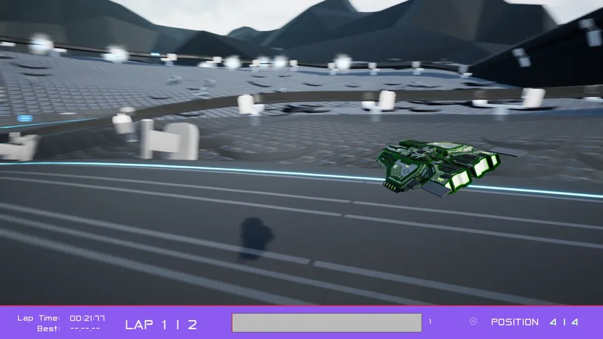 Скриншот 4 к игре Deep Race: Space