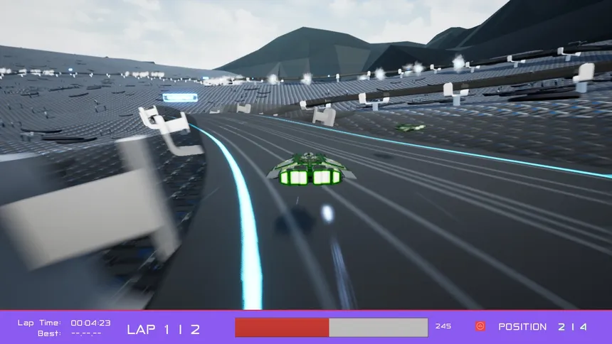 Скриншот 6 к игре Deep Race: Space