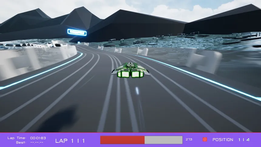 Скриншот 8 к игре Deep Race: Space