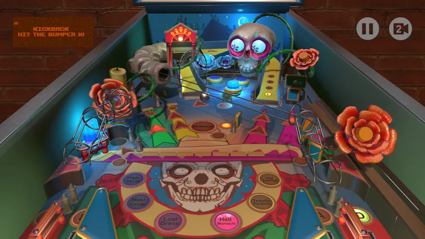 Скриншот 2 к игре Skully Pinball
