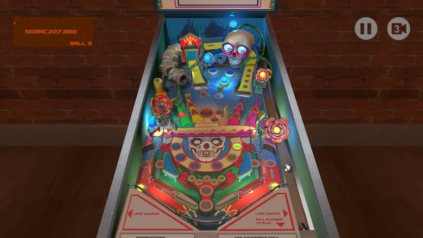 Скриншот 6 к игре Skully Pinball