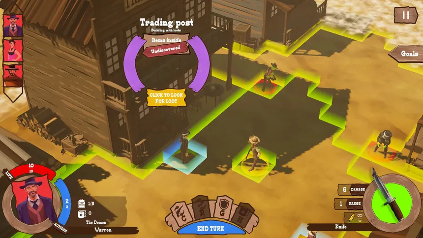 Скриншот 1 к игре Gunslingers & Zombies