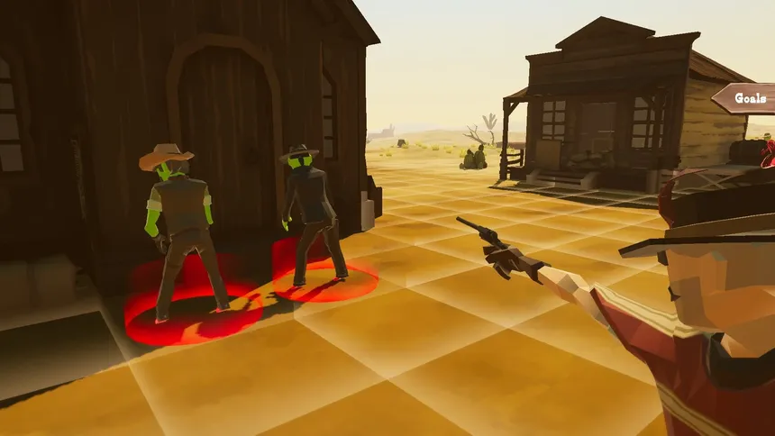 Скриншот 2 к игре Gunslingers & Zombies