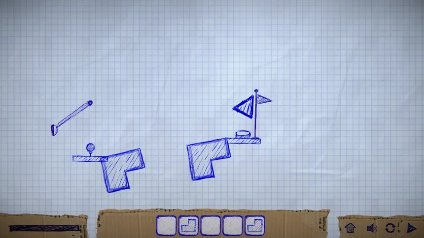 Скриншот 5 к игре GOLF in PAPER
