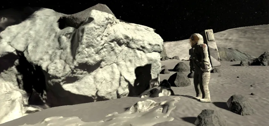 Скриншот 3 к игре Apollo 17 - Moonbuggy VR