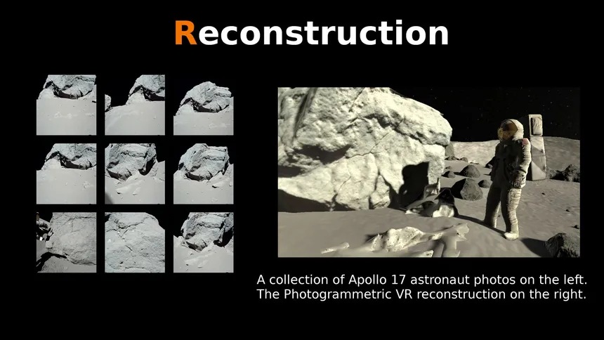 Скриншот 4 к игре Apollo 17 - Moonbuggy VR