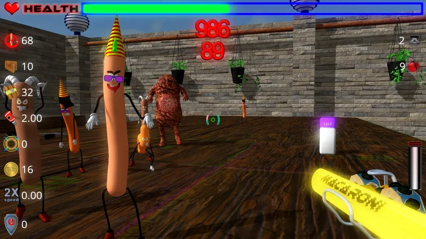 Скриншот 2 к игре Die, zombie sausage, die!