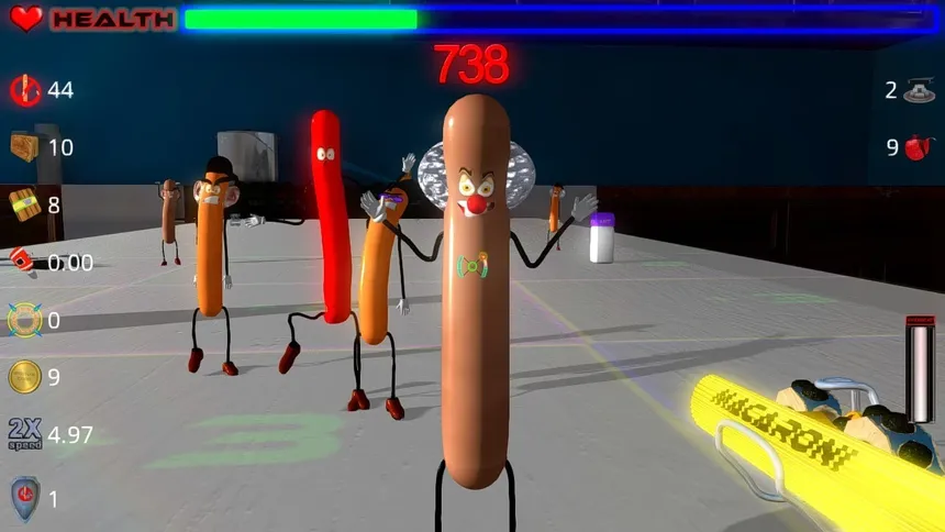 Скриншот 7 к игре Die, zombie sausage, die!