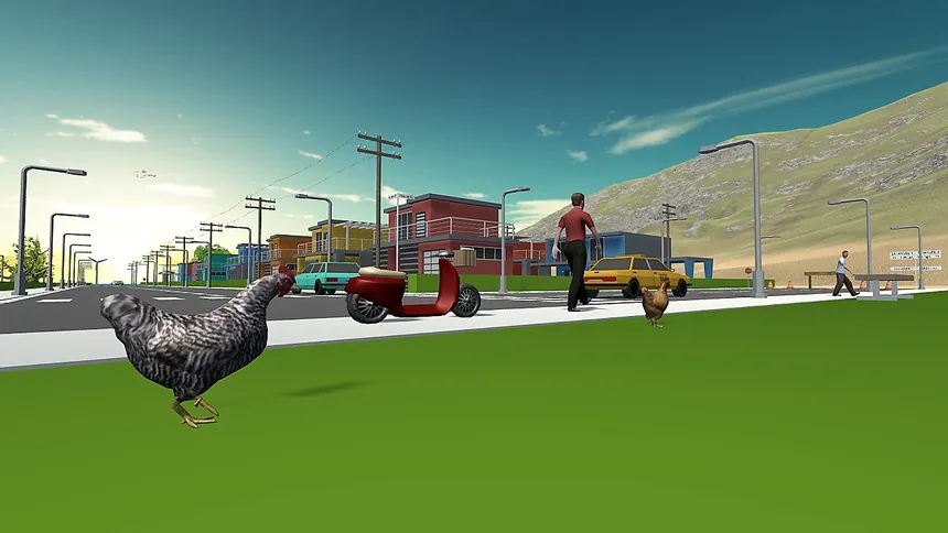 Скриншот 2 к игре Scooter Delivery VR