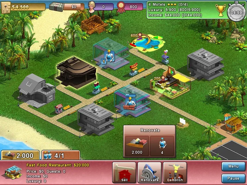 Скриншот 7 к игре Summer Resort Mogul