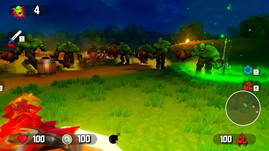 Скриншот 2 к игре Orc Raid