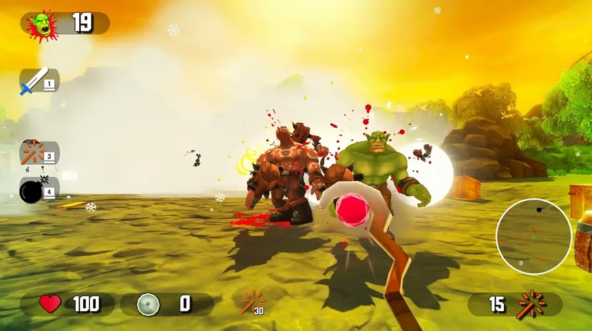 Скриншот 4 к игре Orc Raid