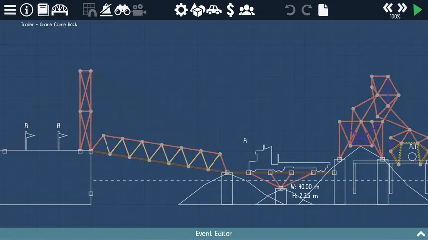 Скриншот 3 к игре Poly Bridge 2
