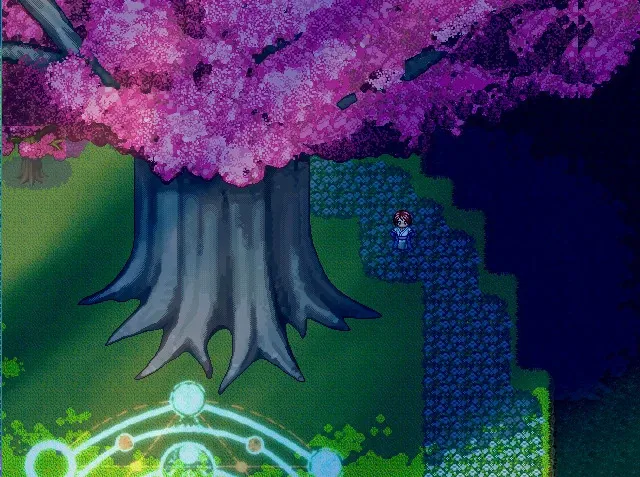 Скриншот 7 к игре 绽于枝垂樱下~Flowering Across the Hakugyokurou