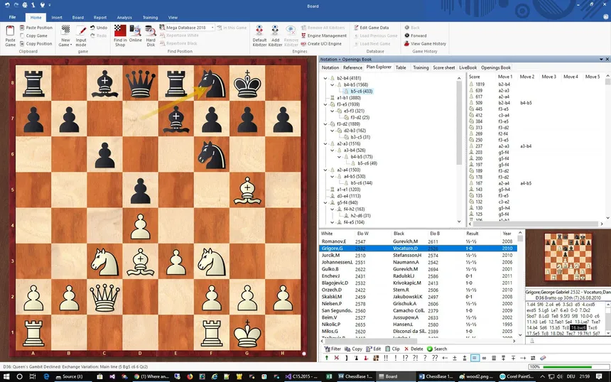 Скриншот 7 к игре ChessBase 15 Steam Edition
