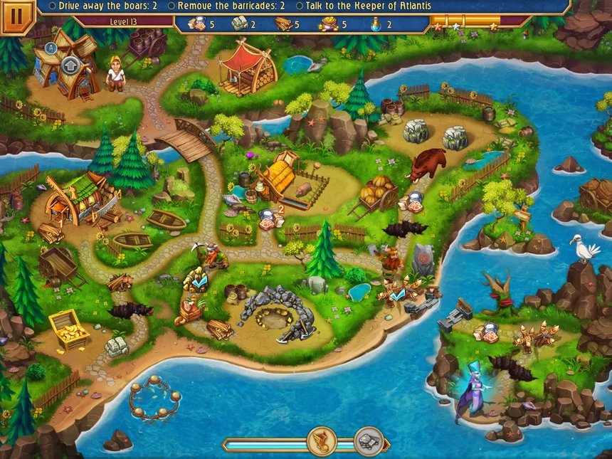Скриншот 1 к игре Viking Brothers 5