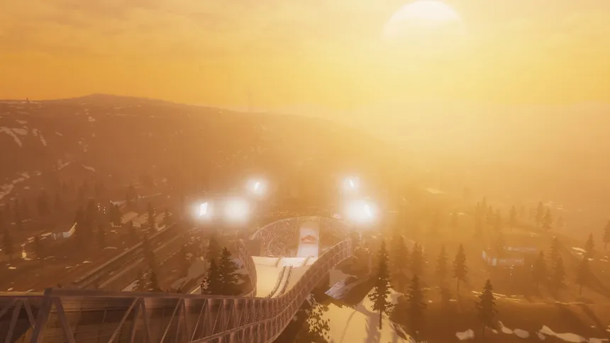 Скриншот 2 к игре Ski Jumping Pro VR