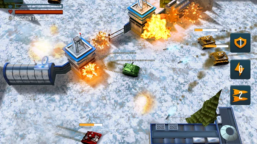 Скриншот 4 к игре Tank Battle Heroes: Esports War