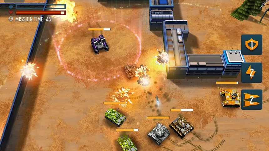 Скриншот 7 к игре Tank Battle Heroes: Esports War
