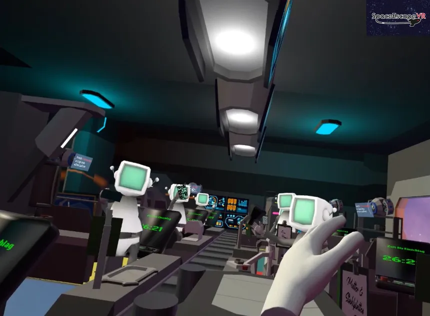 Скриншот 1 к игре SpaceEscapeVR