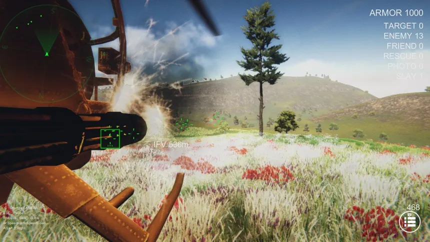 Скриншот 1 к игре Gunship Recon