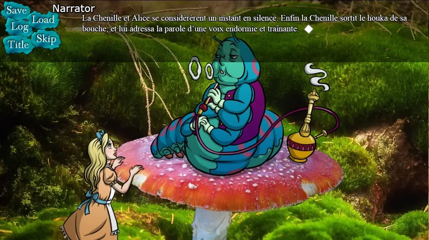 Скриншот 7 к игре BRG's Alice in Wonderland Visual Novel