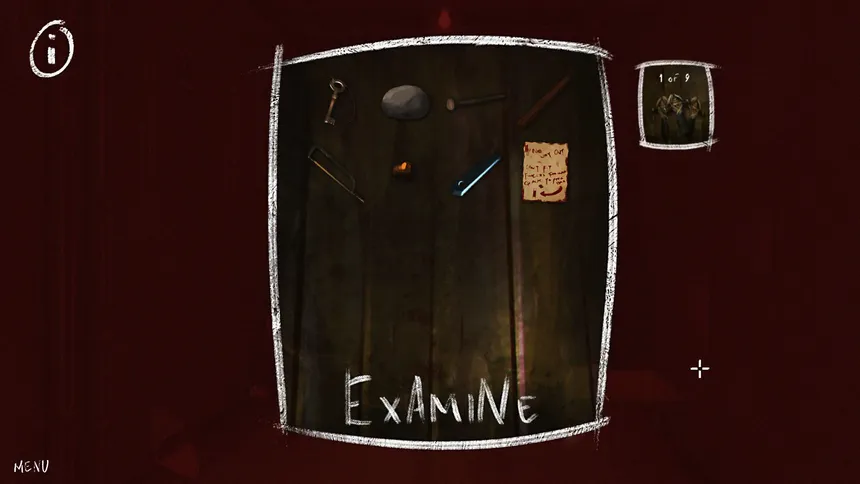 Скриншот 5 к игре Now You See - A Hand Painted Horror Adventure