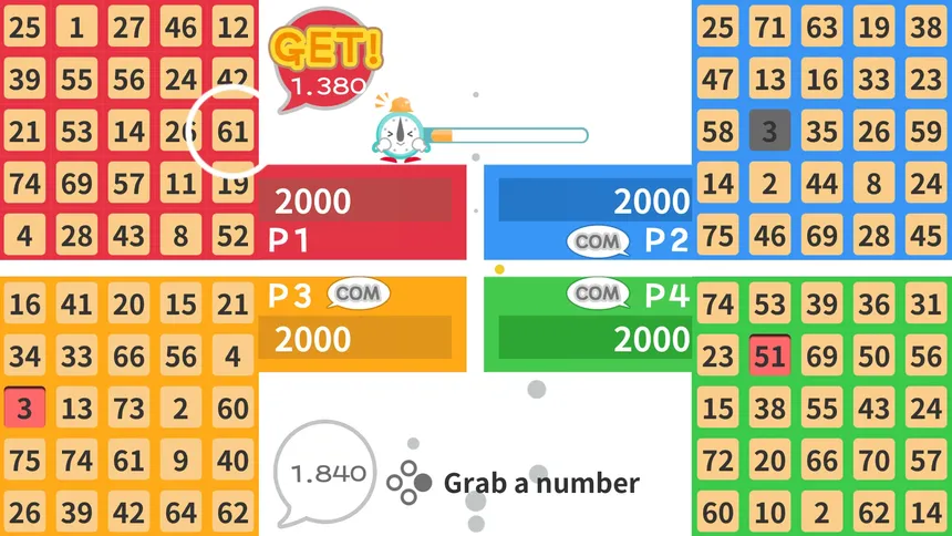 Скриншот 1 к игре PARTY BINGO
