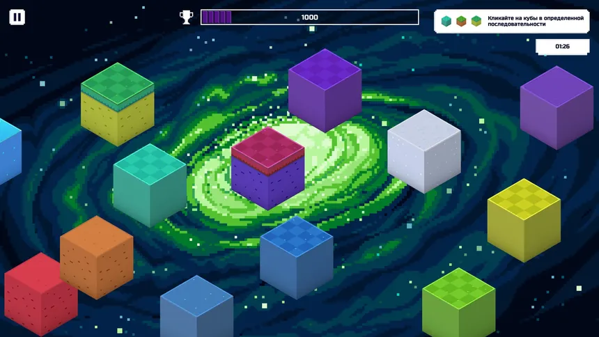 Скриншот 4 к игре Achievement Machine: Cubic Chaos