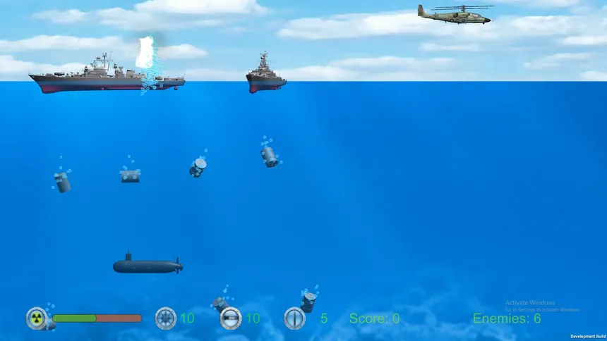 Скриншот 2 к игре Submarine Attack!