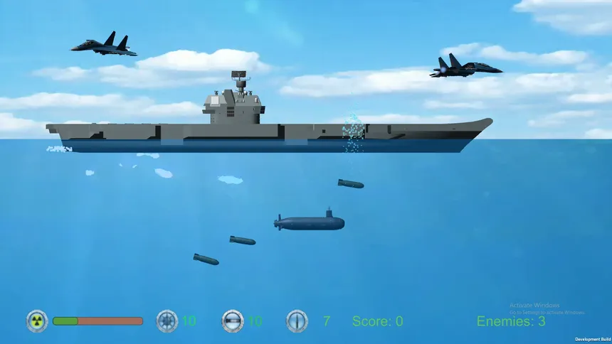 Скриншот 3 к игре Submarine Attack!