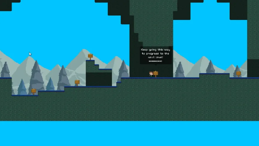 Скриншот 1 к игре Player Goes Jump