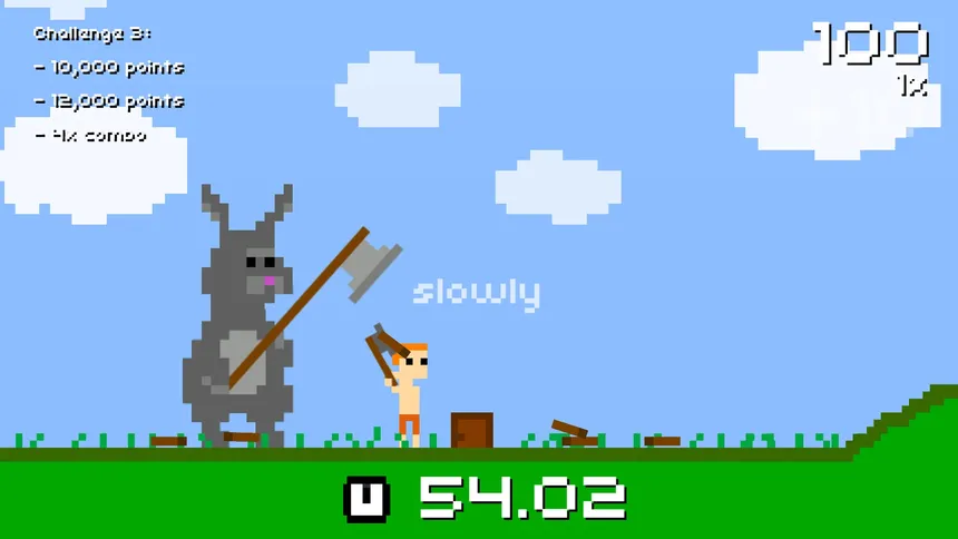 Скриншот 1 к игре Super Lumberjack