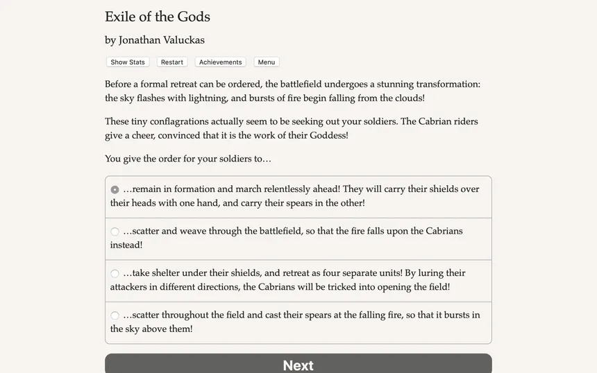 Скриншот 4 к игре Exile of the Gods