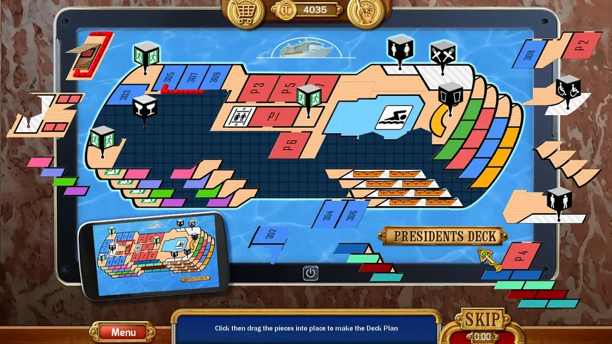 Скриншот 1 к игре Vacation Adventures: Cruise Director 2