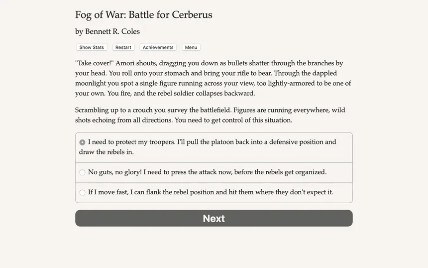 Скриншот 3 к игре Fog of War: The Battle for Cerberus
